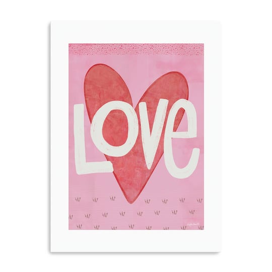 Valentine Love Canvas Giclée Art